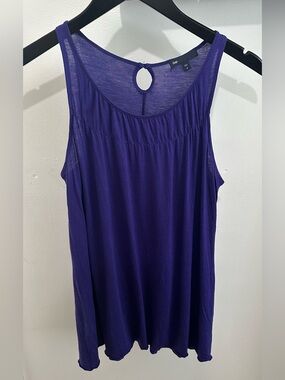 GAP Deep Purple Sleeveless Tank Top